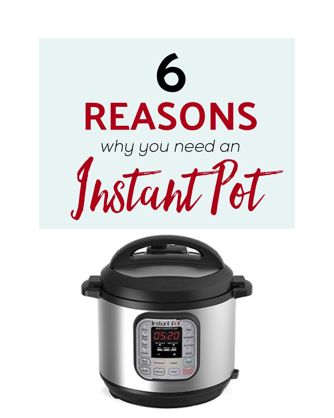 6 Reasons Why You Need An Instant Pot - Paleo Plan